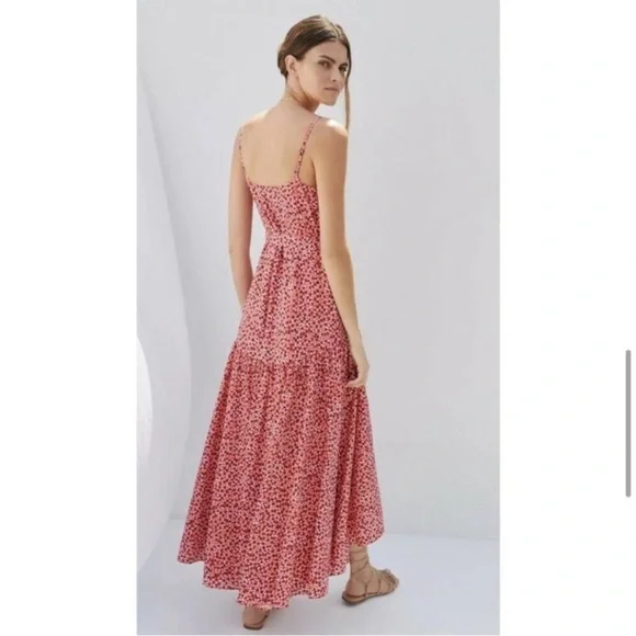 NWT Anthropologie Hutch Flutter Wrap Midi Dress MP NWT - Picture 4 of 15